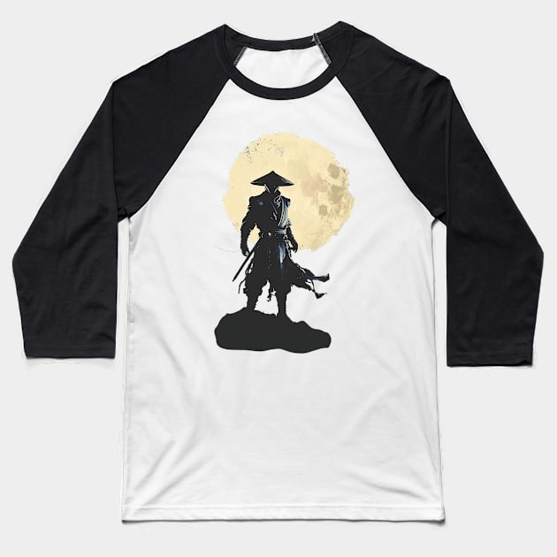 raiden Baseball T-Shirt by weirdesigns